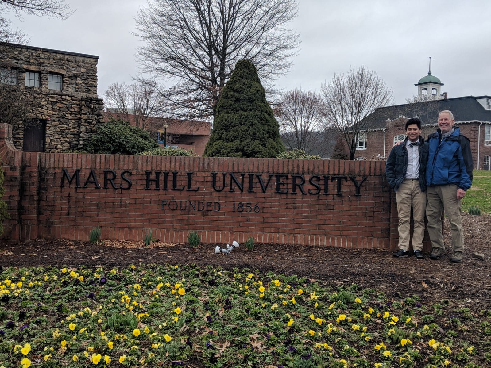 Team helps Little Brother apply for scholarship at Mars Hill University