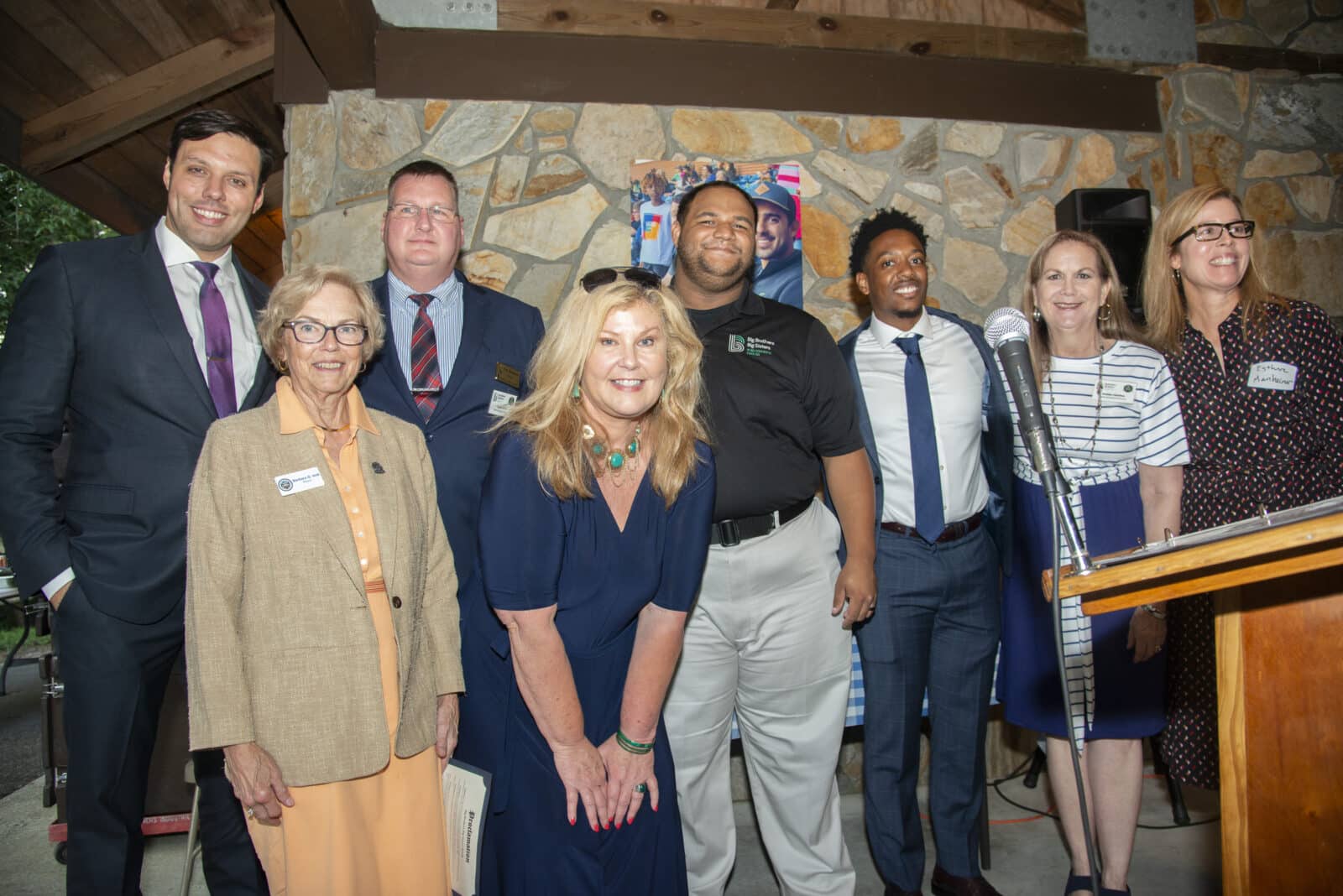 Mayor, state representatives, others gather to laud BBBSWNC's mission