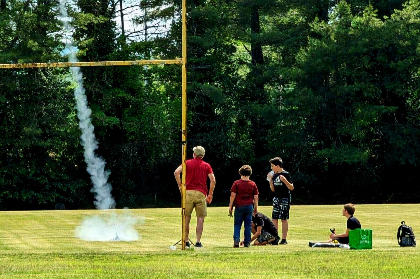 It really is rocket science - Cherokee Littles build rockets with a ...