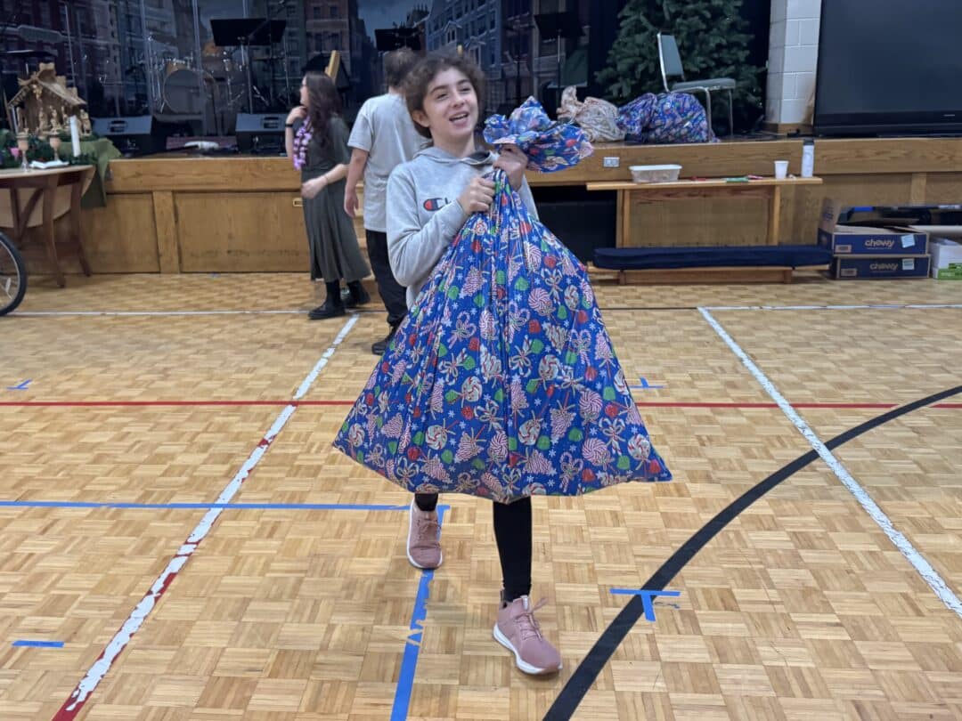 Big Brothers Big Sisters of Haywood County NC have a holiday celebration December 2025.